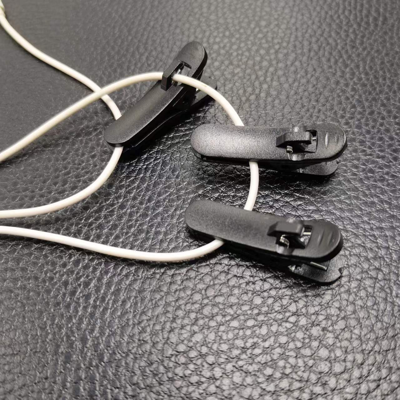 15 teile/los klemmen für kopfhörer Headset klemme kragen Clip kopfhörer kabel Clips kopfhörer zubehör mp3/4 schützen