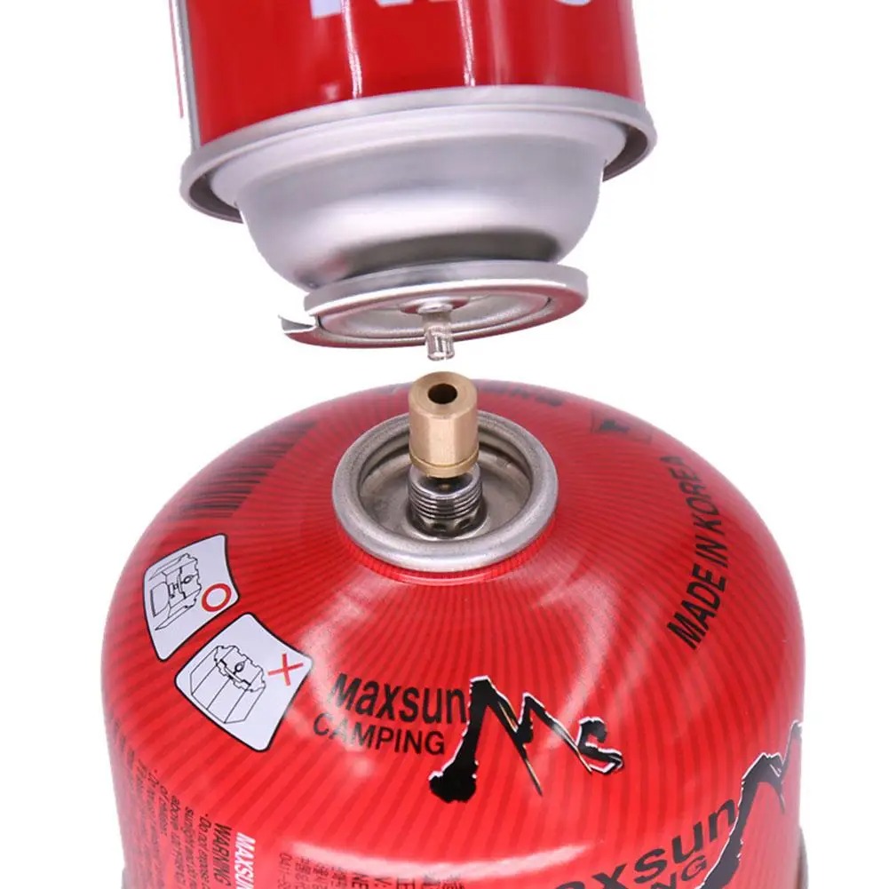 Adaptador de recarga de Gas, recipiente de butano de llenado, estufa de camping al aire libre, cilindro de Gas, accesorios para quemador de tanque de Gas, Mini válvula de inflado