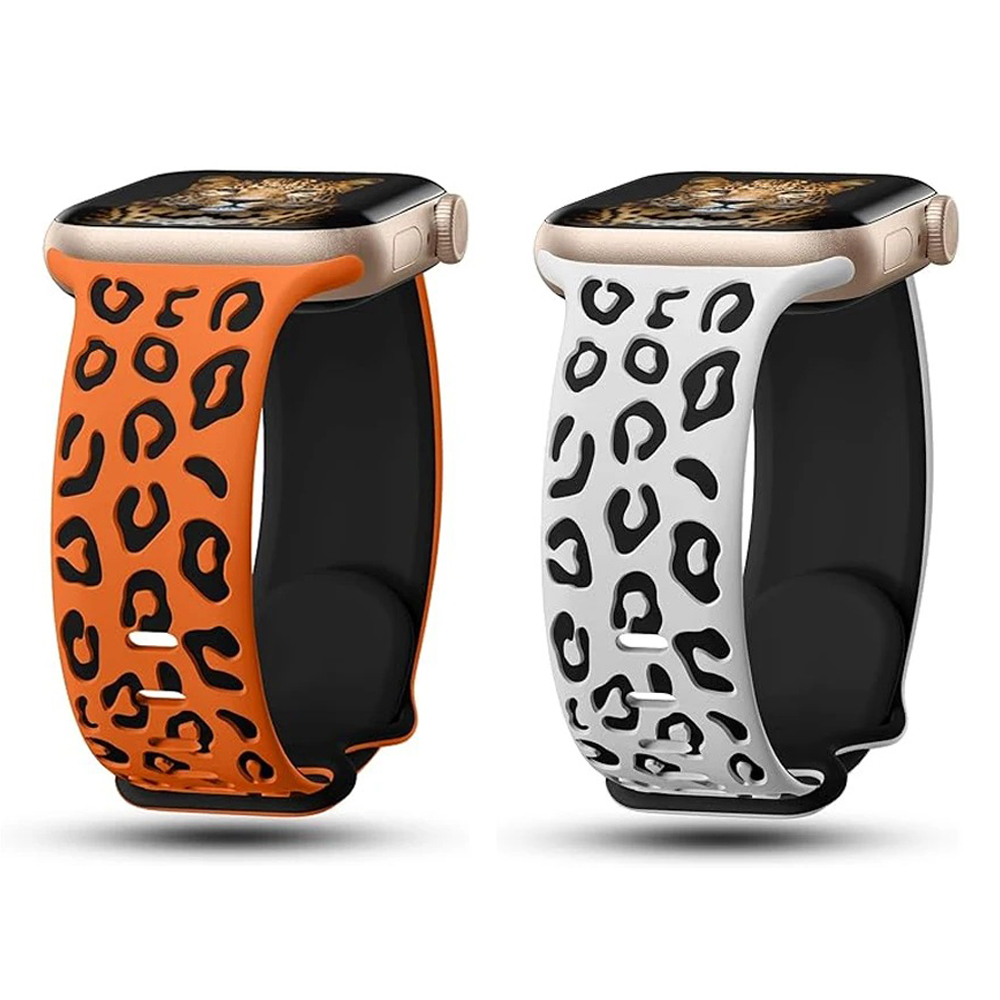 Correa para Apple Watch 10 Band 40mm 44mm 42mm 45mm 41mm 49mm 38mm Correa grabada de silicona serie 8 9 7 SE 6 5 ultra 2 3