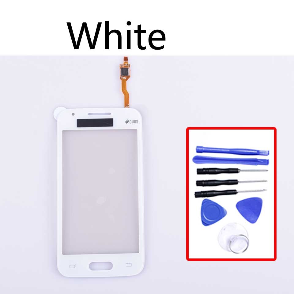 4.0"For Samsung Galaxy Trend 2 Lite \Ace 4 Neo SM-G318H G318 G318H Touch Screen Panel Sensor Digitizer Front Glass Lens: White-With tool