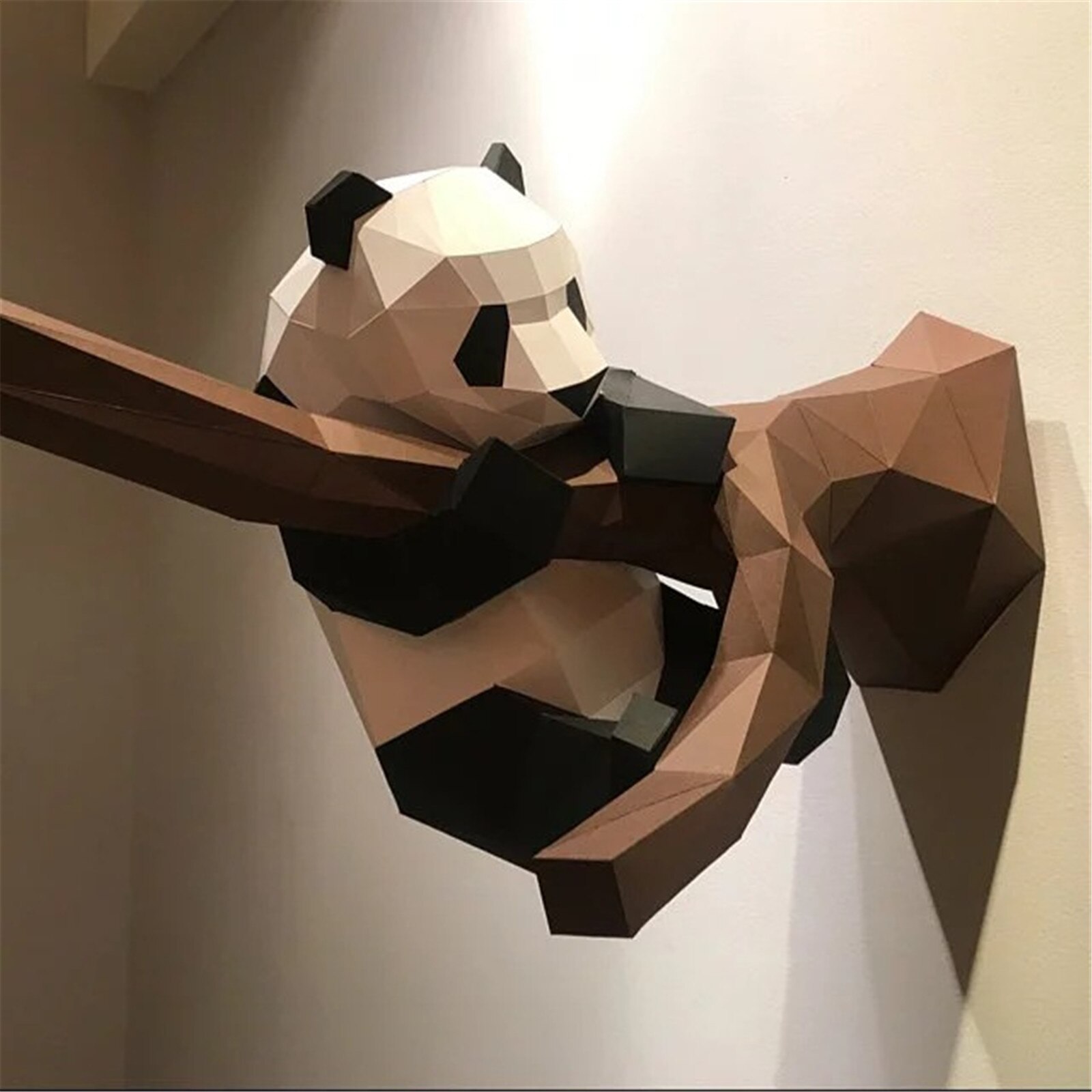 3D papier modèle Animal Panda papercraft décor à la maison décoration murale Puzzles éducatifs bricolage décoration pour enfants adulte