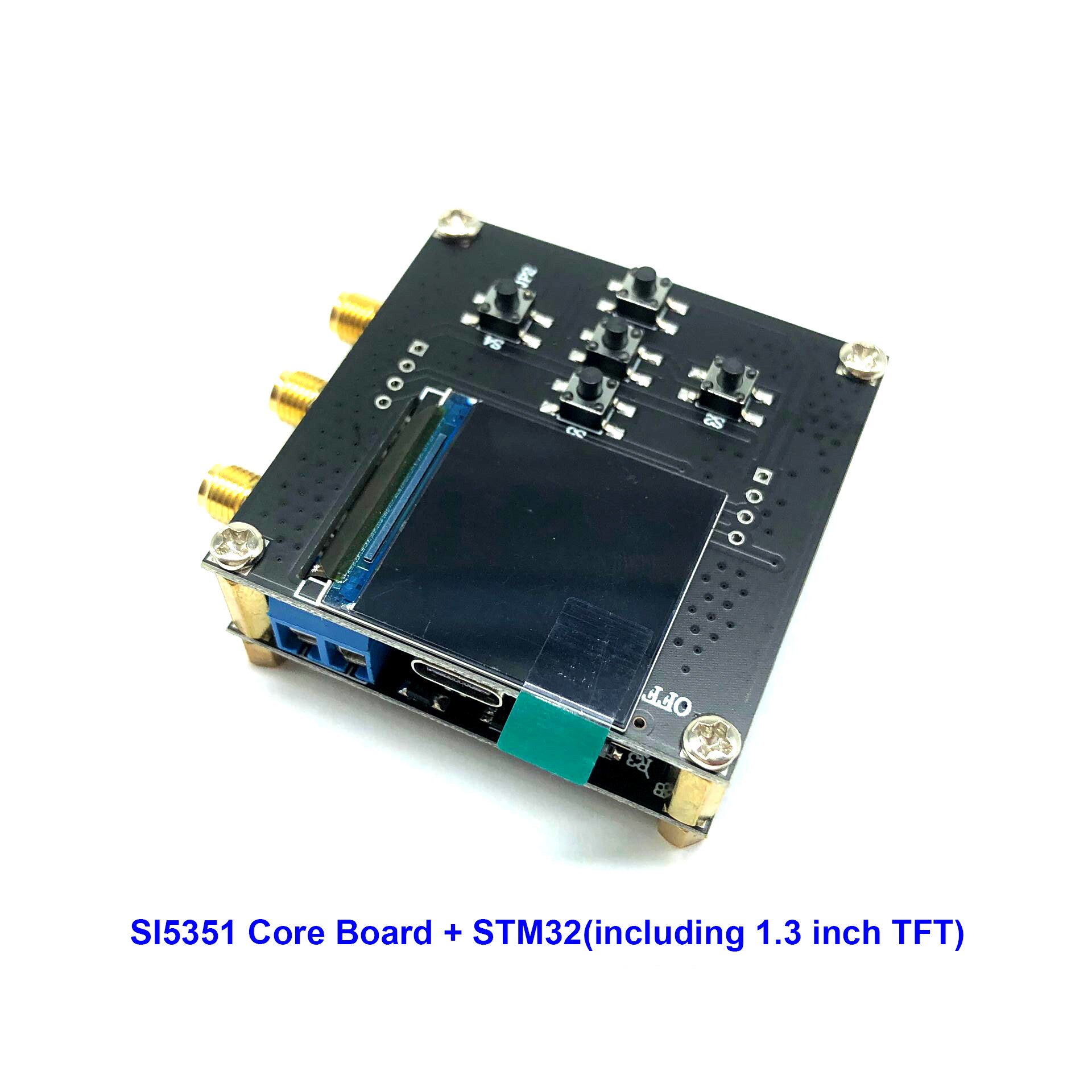 SI5351 Clock Signal Generator Digital Module High Frequency Signal Square Wave Frequency Generator with Shield