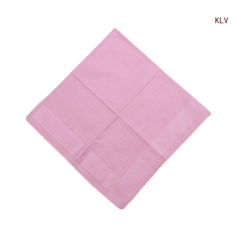 Zachte en absorberende zakhanddoek Zachte kleur zakdoeken voor bruidegoms Bruiloft 6XDA: Roze