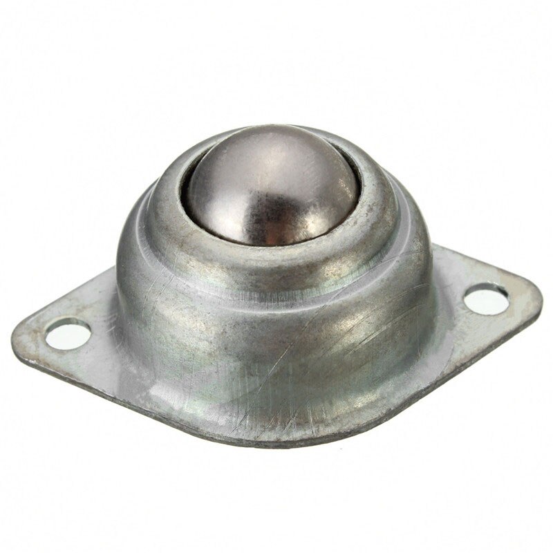 Unité de transfert de roulement à billes, roue de convoyeur montée sur bride de 5/8 &quot;de diamètre, 20kg, 10 pièces
