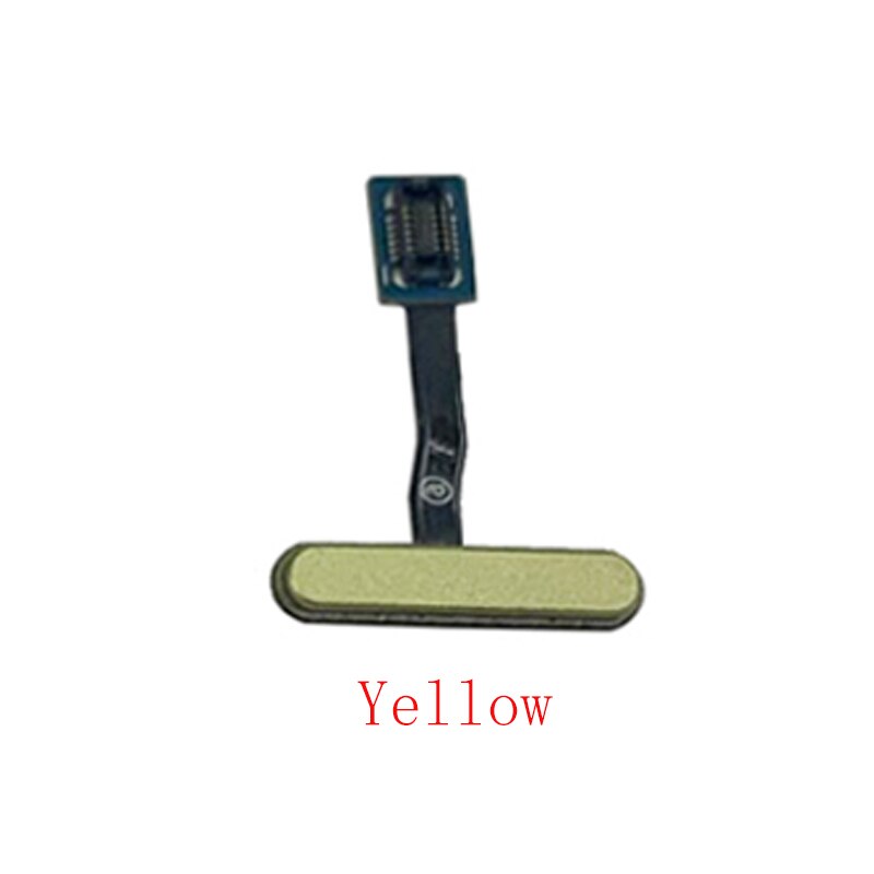 Fingerprint Sensor Home Button Flex Cable Ribbon For Samsung S10E G970F G970U Powr Button Flex Replacement parts: Yellow