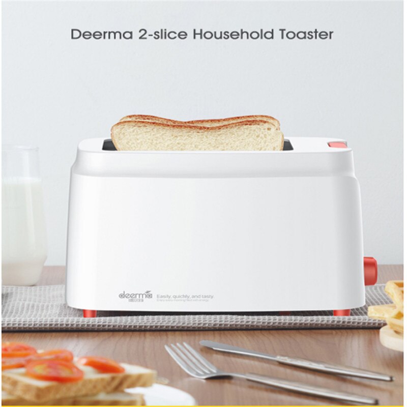 Deerma Automatische 2-Scheibe Brot Hersteller Toaster Brot Backen Maschine Voll Haushalt Edelstahl Toaster