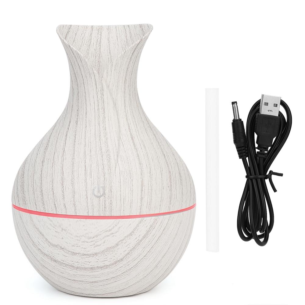 Usb led ultralyds aroma diffuser æterisk olie diffuser luftfugter til hjemmet.: Hvid