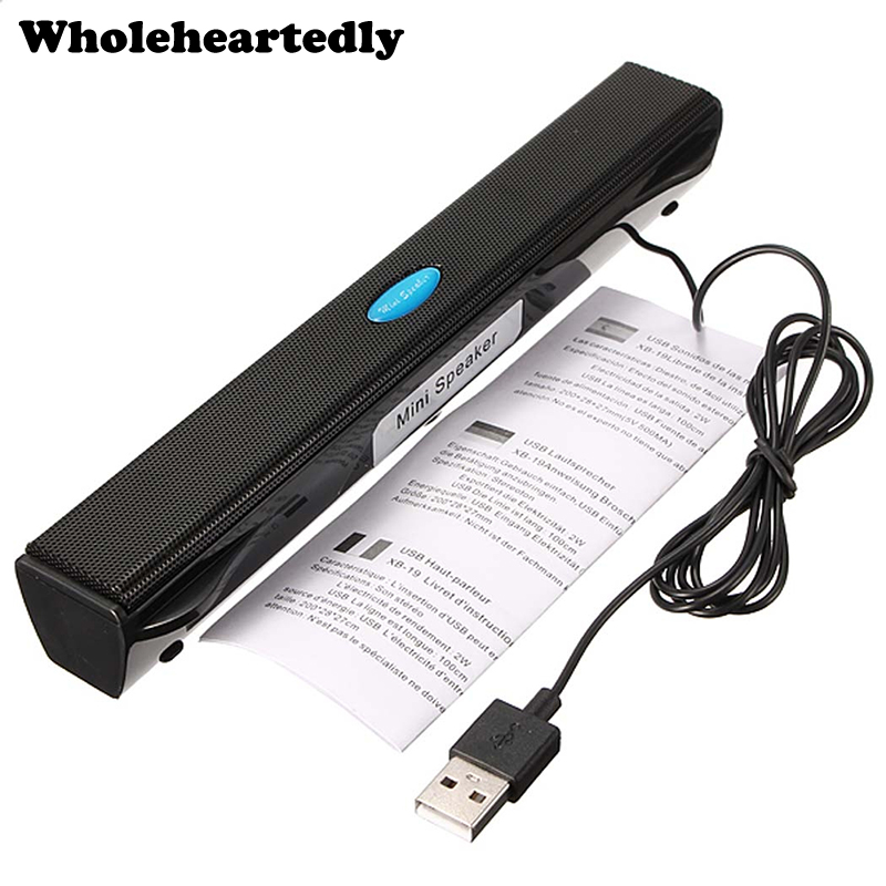 Kannettava kannettava tietokone/tietokone/pc kaiuttimen vahvistin kaiutin usb soundbar soundbar stick musiikkisoitin kaiuttimet kannettavalle tabletille