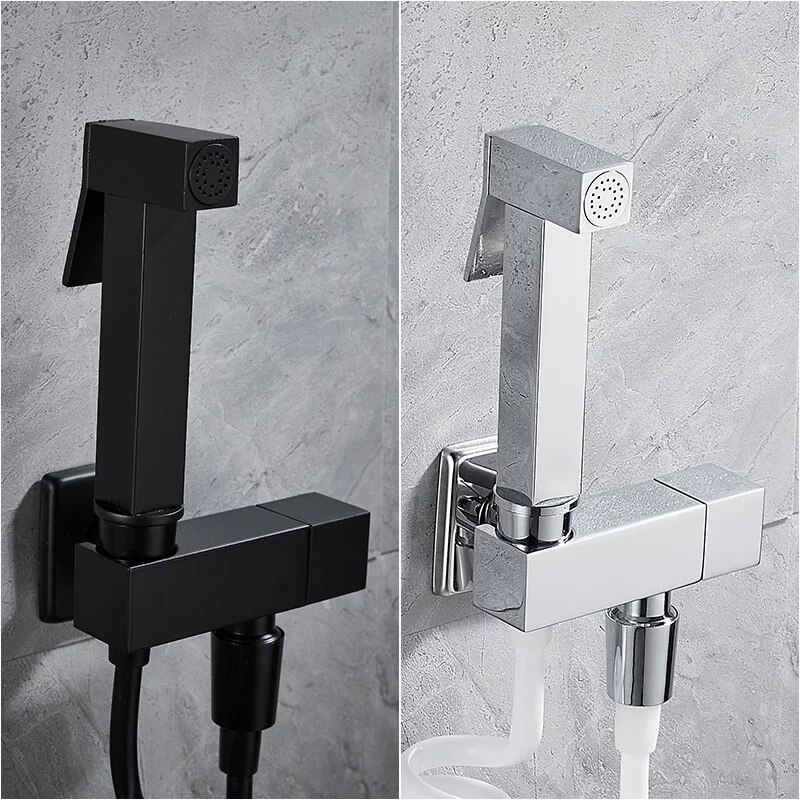 Black bidet shower mixer kit wall black mop pool single cold tap black wall single cold tap bathroom tap