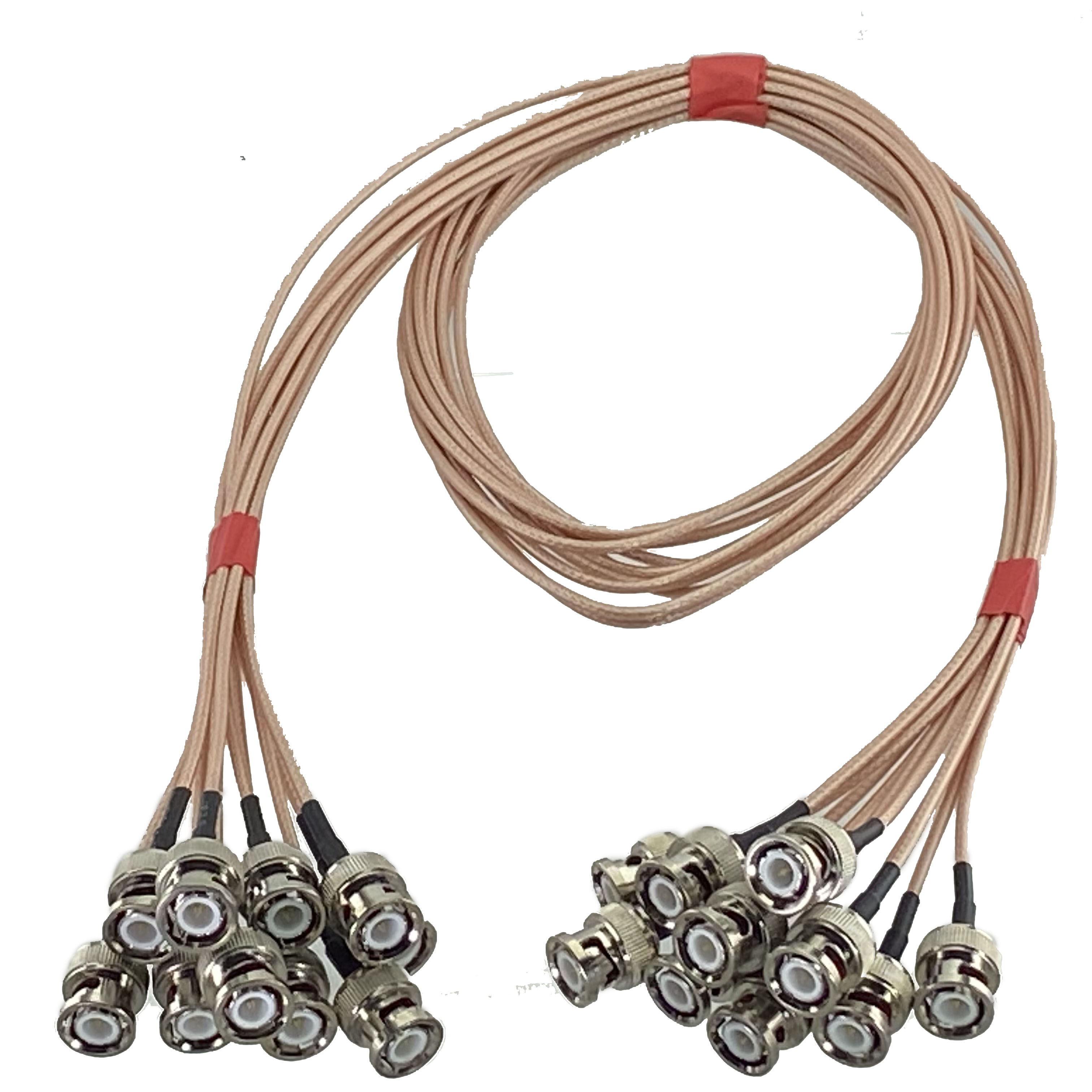 Rg316 Bnc Mannelijke Plug Naar Bnc Mannelijke Plug Crimp Connector Rf Pigtail Coax Jumper Kabel Aansluitklemmen 6Inch ~ 10ft