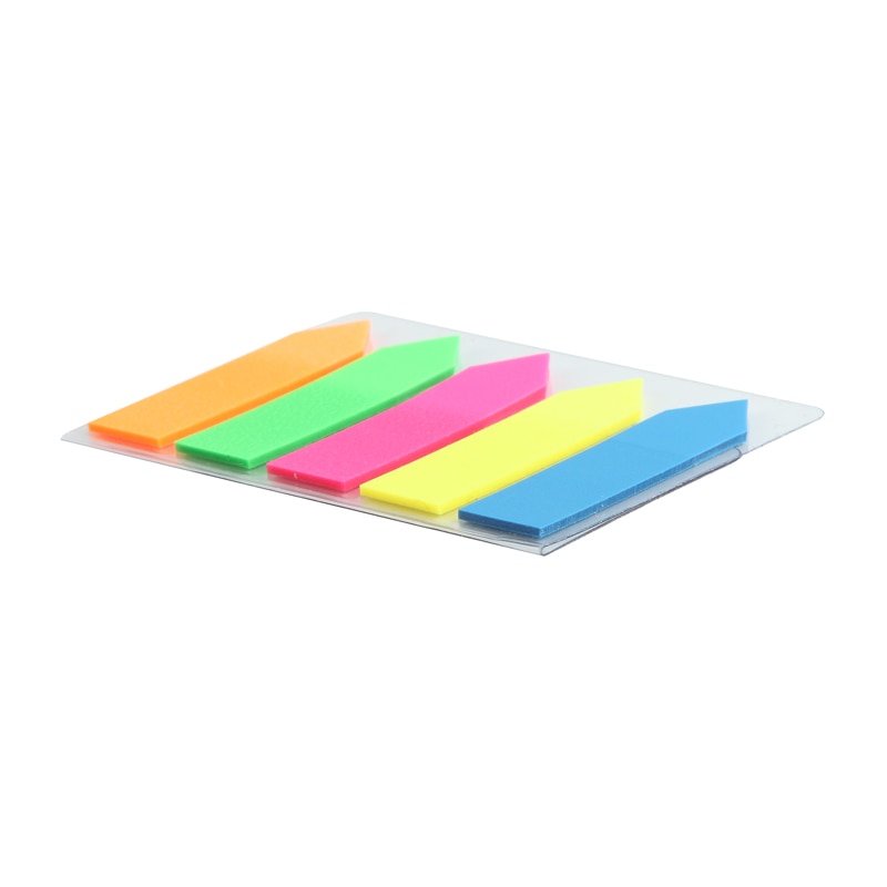 Fluorescent transparent small stickers indicating label classification stickers index stickers student office stationery