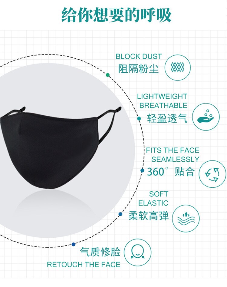 Masque buccal diable pour moto honda suzuki, impression classique, lavable, respirant, en Polyester, réutilisable