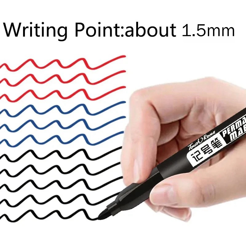 Rotulador permanente, marcadores de dibujo a base de aceite, tinta impermeable, bolígrafos para bocetos, juego de rotuladores de pintura para pintura rupestre, cerámica y vidrio