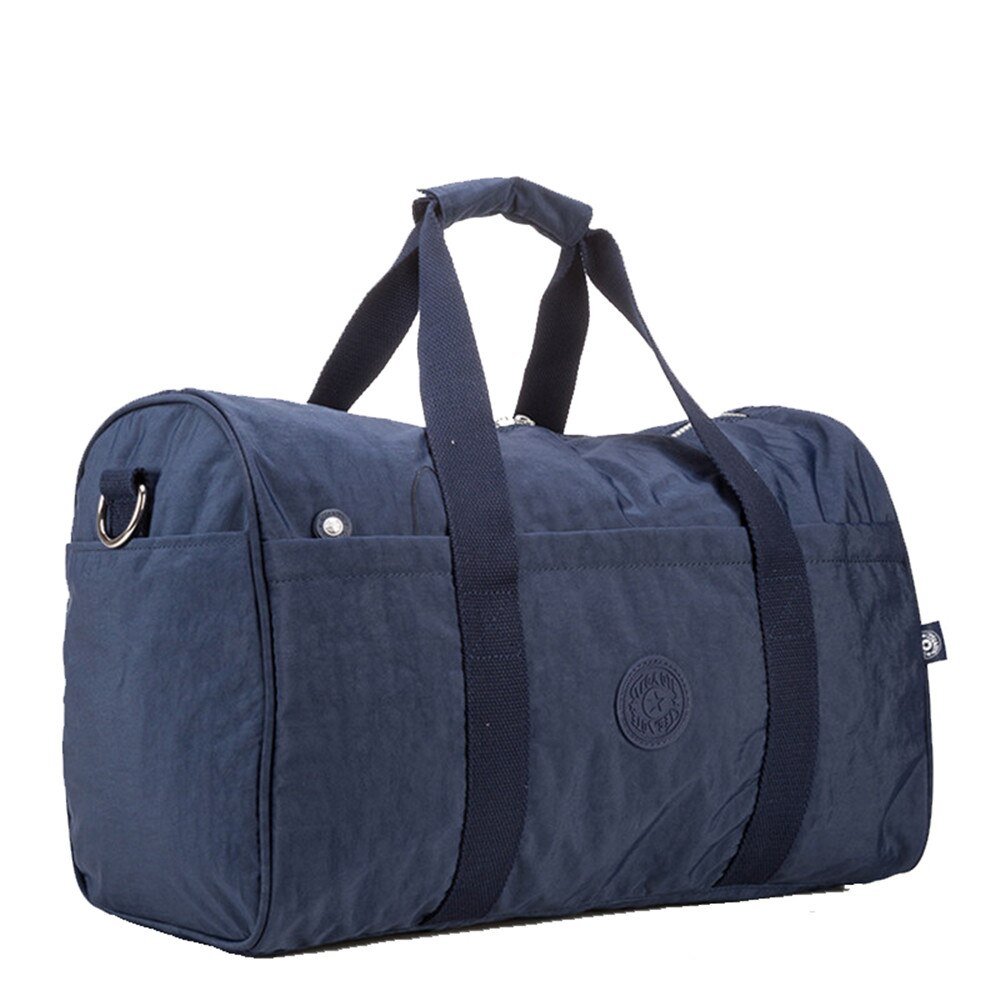 TEGAOTE, nueva bolsa de viaje ultraligera impermeable para hombres, bolsa de viaje de gran capacidad, bolsa de viaje para mujeres, equipaje de Nylon, bolsos de viaje Unisex: royal blue