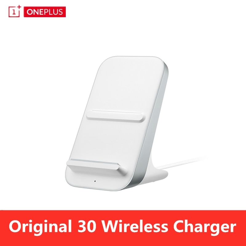 Original OnePlus Warp Charge 30 Wireless Charger 30W Official Qi/EPP Air Cooling Smart Bedtime Mode PC V0 300g for OnePlus 8 Pro
