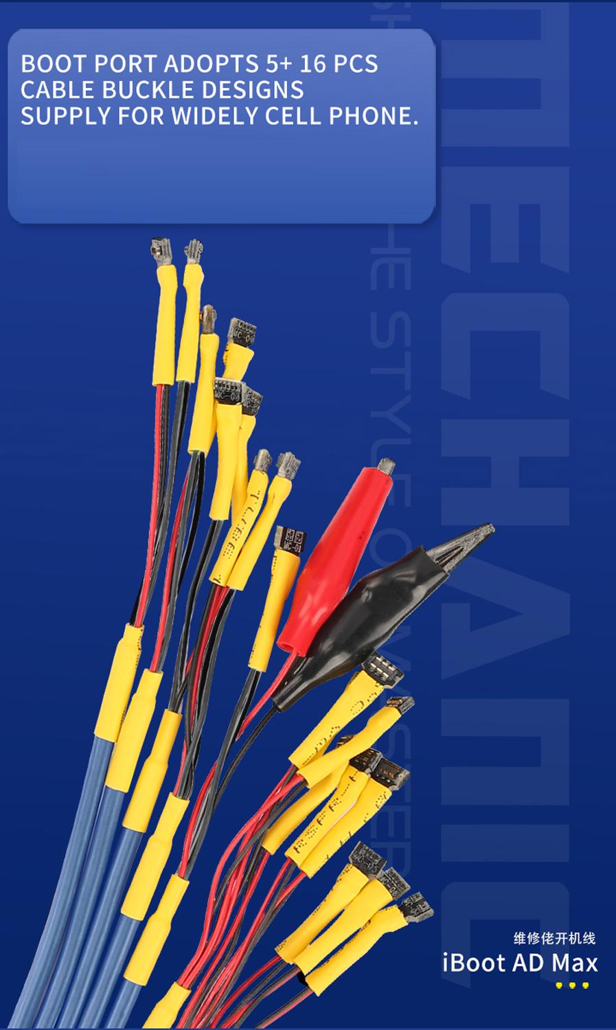 MECHANIC Power Supply Cable Android IOS Huawei Xiaomi Samsung Power Supply Switch Test Control line