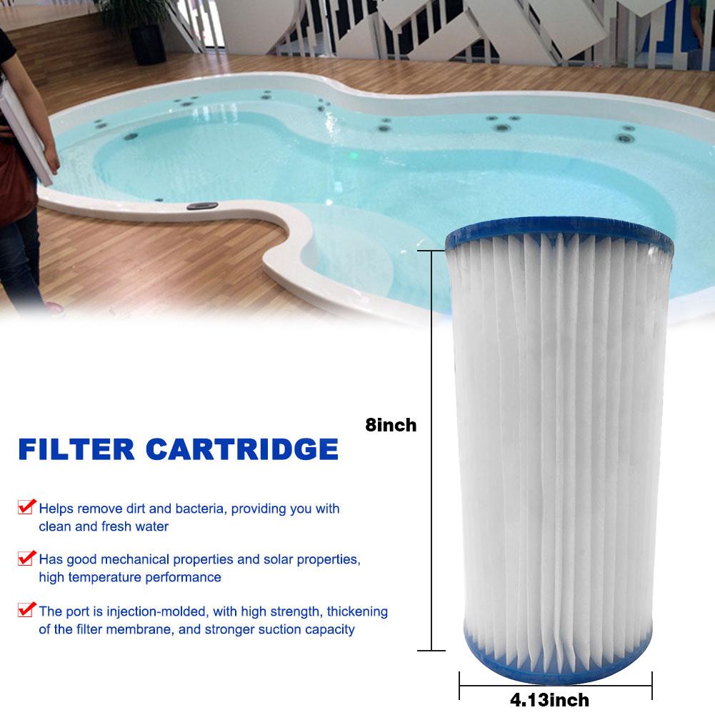 Skriv a eller type c filterpatron pool udskiftning filterpatron til swimmingpool daglig pleje rent tilbehør