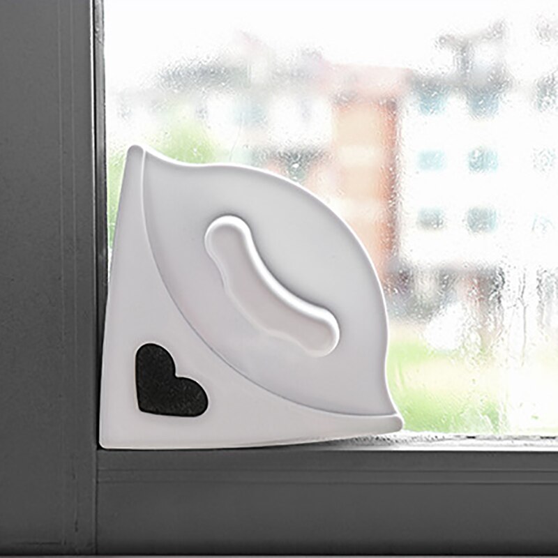 Limpador de vidro lateral dobro para lavar janelas fora da escova de limpeza magnética ímãs ferramenta de limpeza doméstica