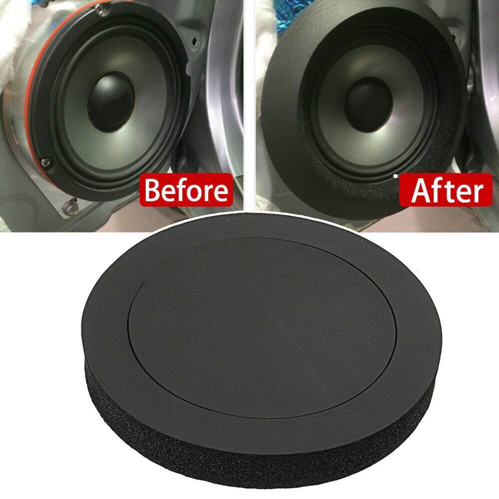 Anneau de haut-parleur de voiture en coton, 1 pièce, 6.5 pouces, accessoires d&#39;isolation phonique pour Jeep grand cherokee xj wk2 wj wrangler jl jk compass