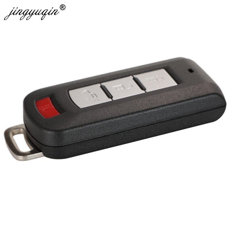 Jingyuqin keyless go smart remote key 3+1b 315 mhz  / 434 mhz  id46 pcf 7952 til mitsubishi lancer outlander ouc 644m- key-n