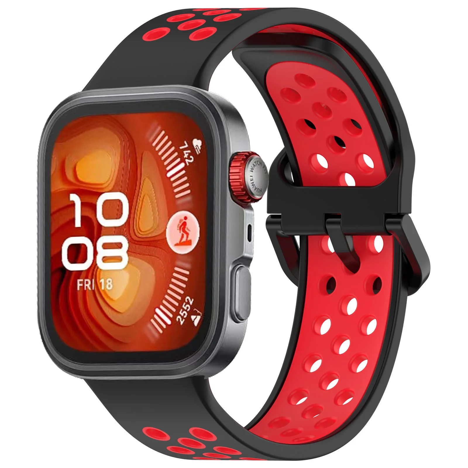 Cinturino In Silicone Buwei Per Orologio Honor GS Pro - Sostitutivo Morbido E Colorato