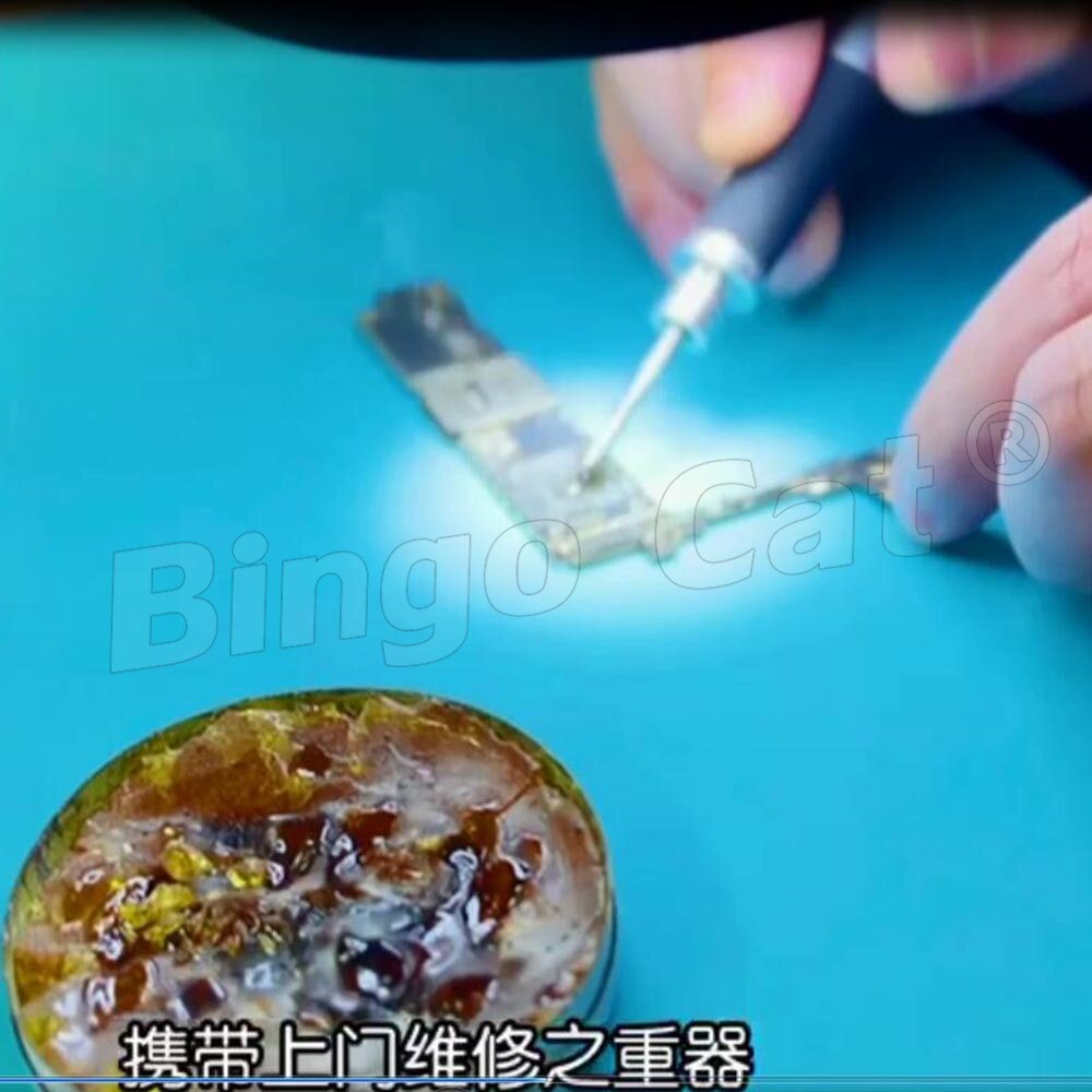 W-08 inalámbrico Micro soldador C210, puntas de hierro para soldadura, interfaz tipo C, fuente de alimentación, aumento rápido de temperatura, herramientas de reparación