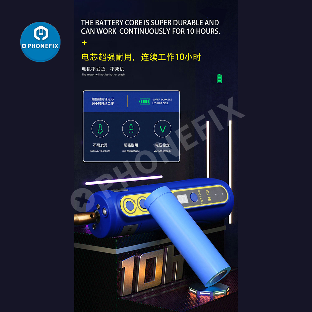 MECHANIKER IR13 Profi 6 in 1 OCA Gel Entferner praktisch Bildschirm harte Gel Entferner Cutter trockenen Gel polarisierte Gel entfernen wiederaufladbare