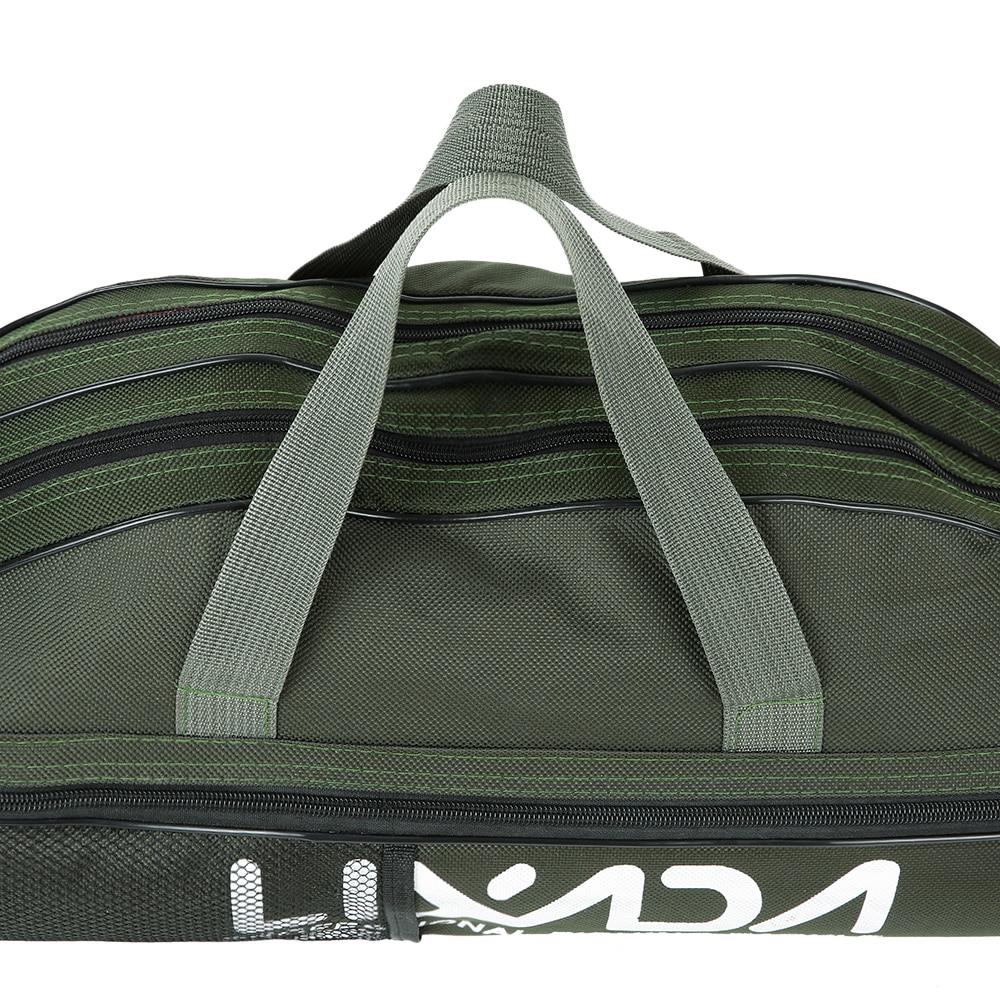 Lixada Fishing Bag 100cm/130cm/150cm Multi-purpose Foldable Fishing Rod Reel Bags Fishing Gear Storage Bags 2 Layer for Pesca