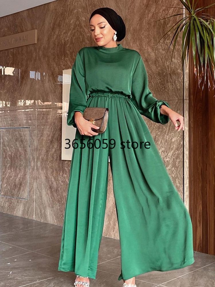 Ensemble musulman pour femmes, Kaftans, Abaya, pour Ramadan, Eid Mubarak, dubaï, turquie, Islam, arabe, vêtements modeste
