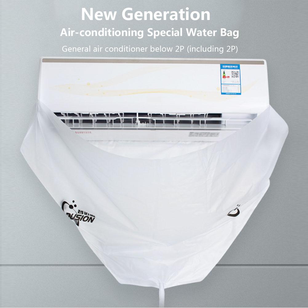 Couvercle De Nettoyage Pour Climatiseur Mural - 2.4 M De Circonférence, Tuyau D'évacuation 2.8 M, Imperméable