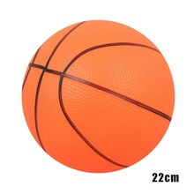 Oppblåsbar basketball hoppende ball innendørs / utendørs barneleker pvc 2 størrelser: 22cm