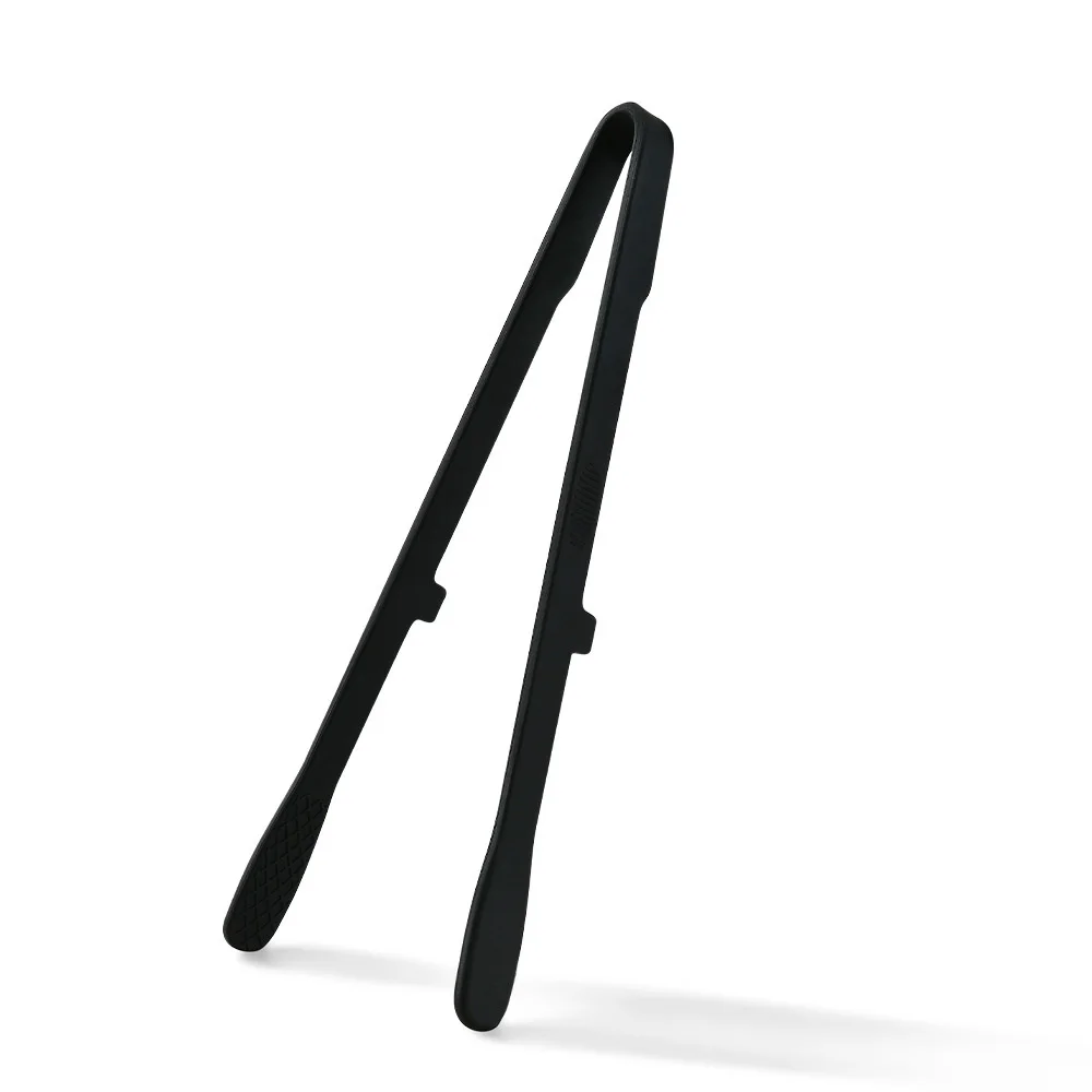 1Pcs Silicone Toast Tongs Kitchen Accessories Trivet Tongs for Kitchen Tongs Non-slip Cooking Clip Clamp BBQ Salad Tools Grill: green
