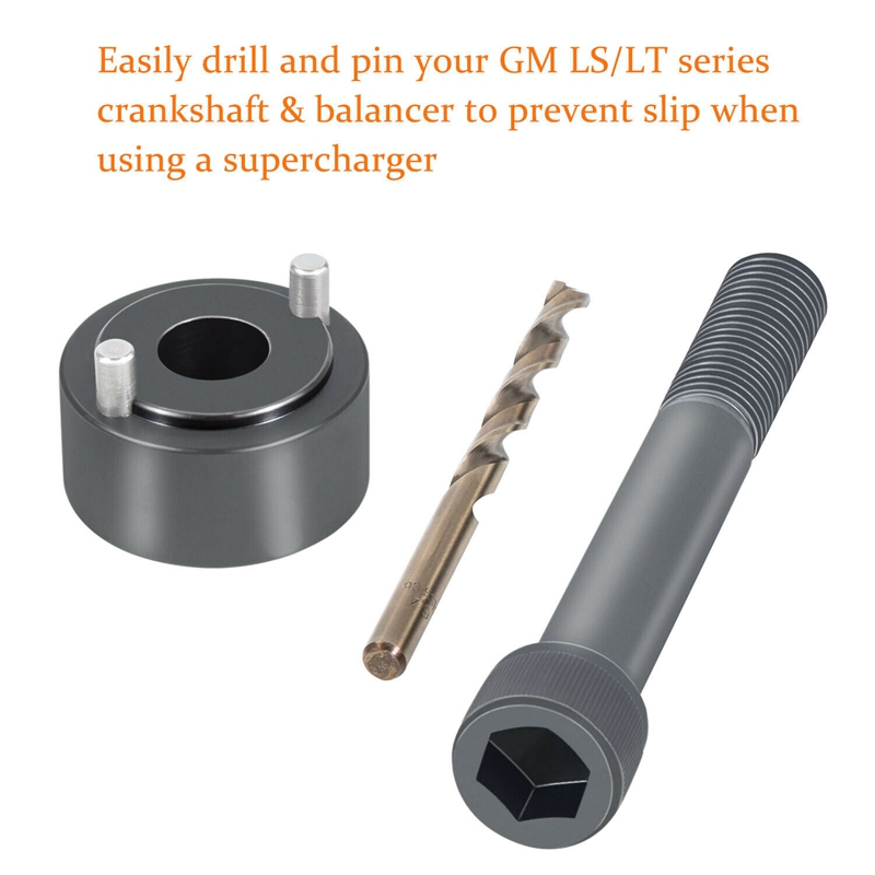 LS LT Crank Pin Kit Crankshaft Damper Drill Pinning Fixture Tool for LS1 LS2 LS3 LT1 LQ4 LQ9 LSX LSA 5.3 6.0