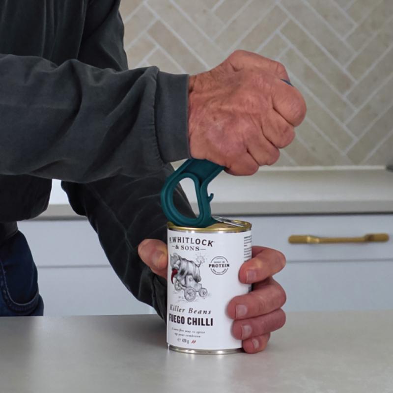 Pull Tab Can Opener Suitable For Various Cans Effectively: Prevents Finger Nail Injuries