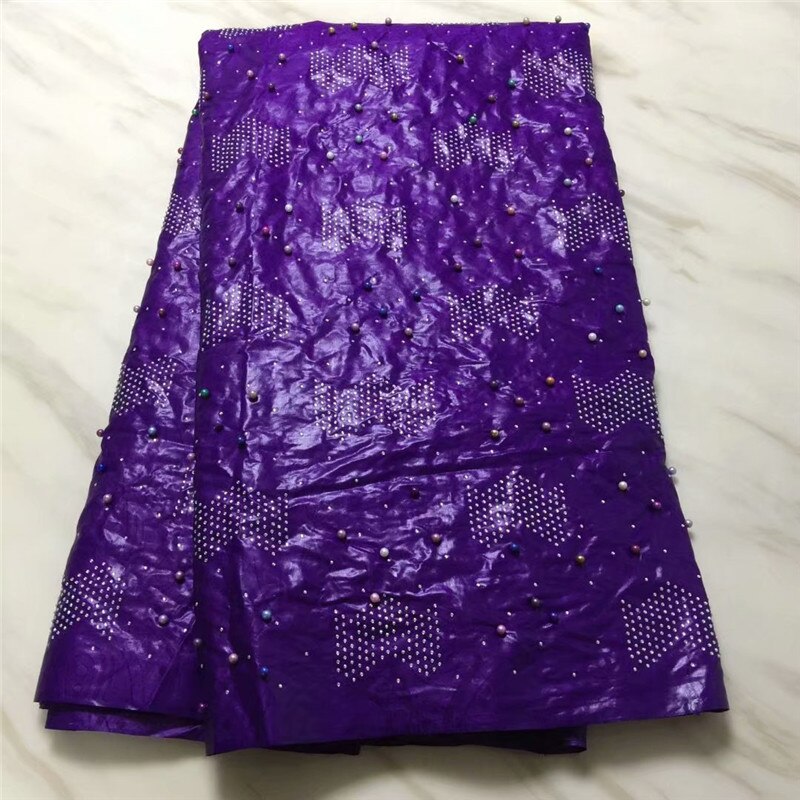 Bazin riche getzner guinea brocade fabric Bazin rich with beads and stones african fabrics for party dress