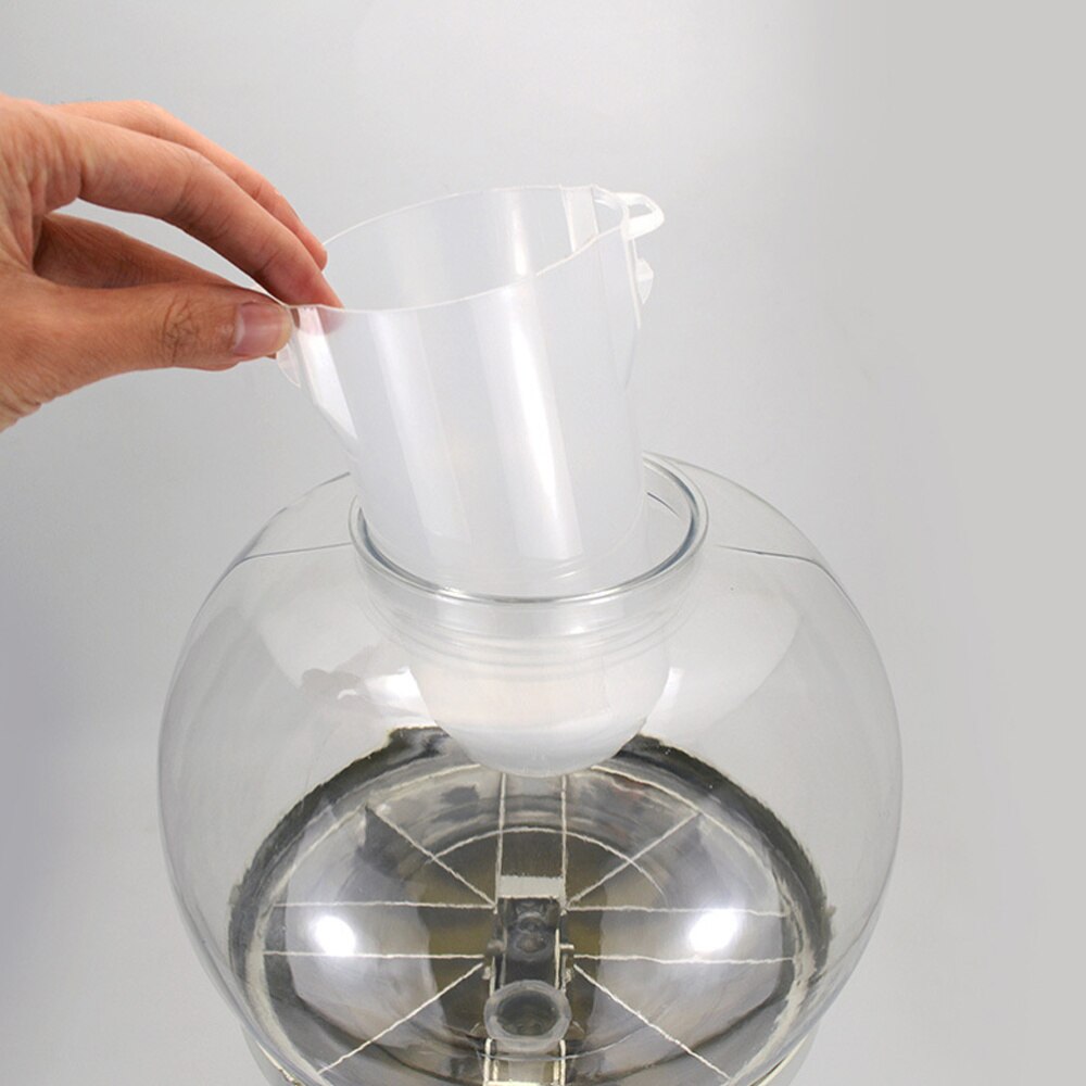 1 Pc 3.5L Spherical Beer Beverage Dispenser with Built-in Ice Container(Silver)