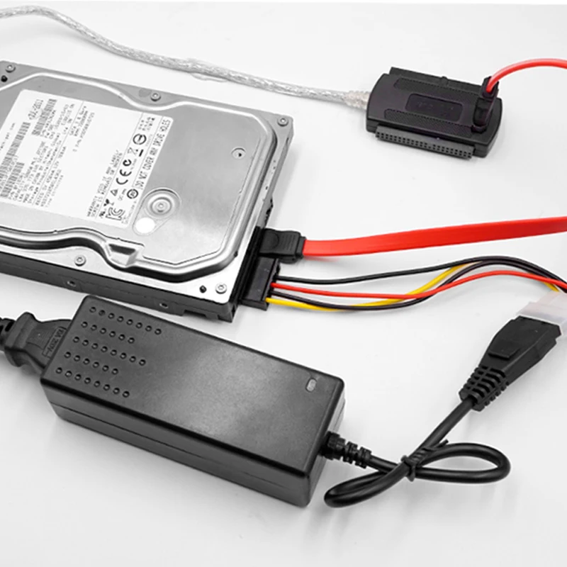 3 in 1 USB 3,0 2,0 zu ide Sata Adapter Konverter Sata 2,5 3,5 Zoll SDD Festplatte Festplatte Adapter kabel für PC Laptop Notizbuch