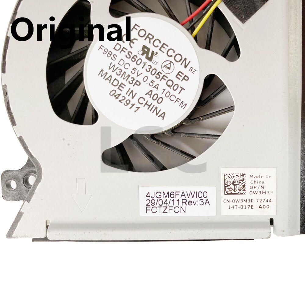 LSC Original FOR DELL XPS15 9560 Heatsink CN-08R2V8 8R2V8 100% Working