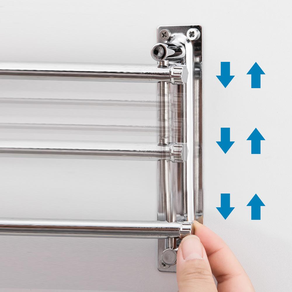 Uitschuifbare 8 inch 1 x 5x vergrotende badkamerspiegel slimme spiegel make-up wandspiegel badkamerspiegelkast