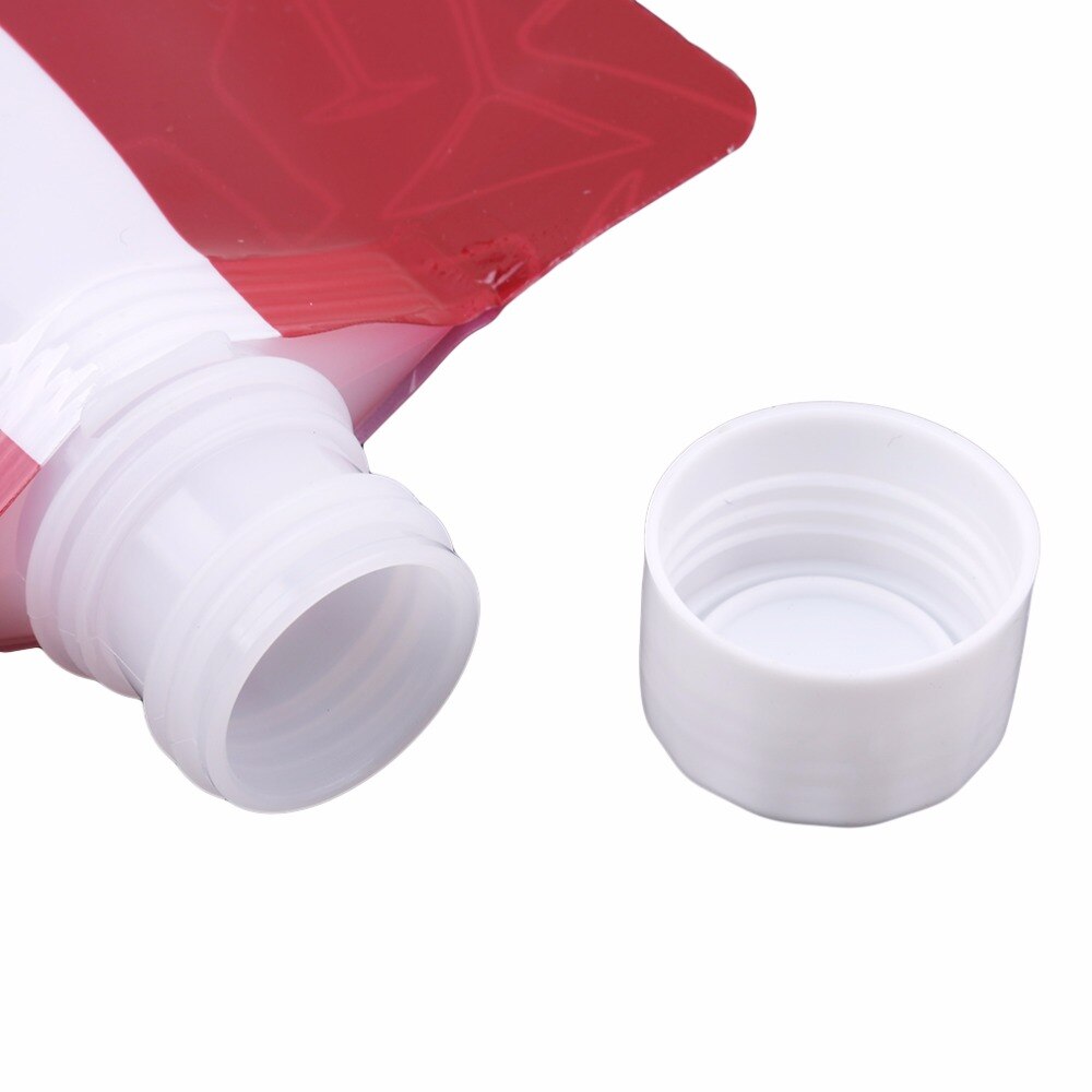Wijntas onbreekbare fles reisuitrusting accessoires tas plastic opvouwbare herbruikbare draagbare wijnfles tas