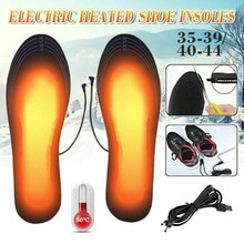 Elektriske opvarmede sko indlægssåler fodvarmer varmelegeme fødder batteri varme sokker skistøvle