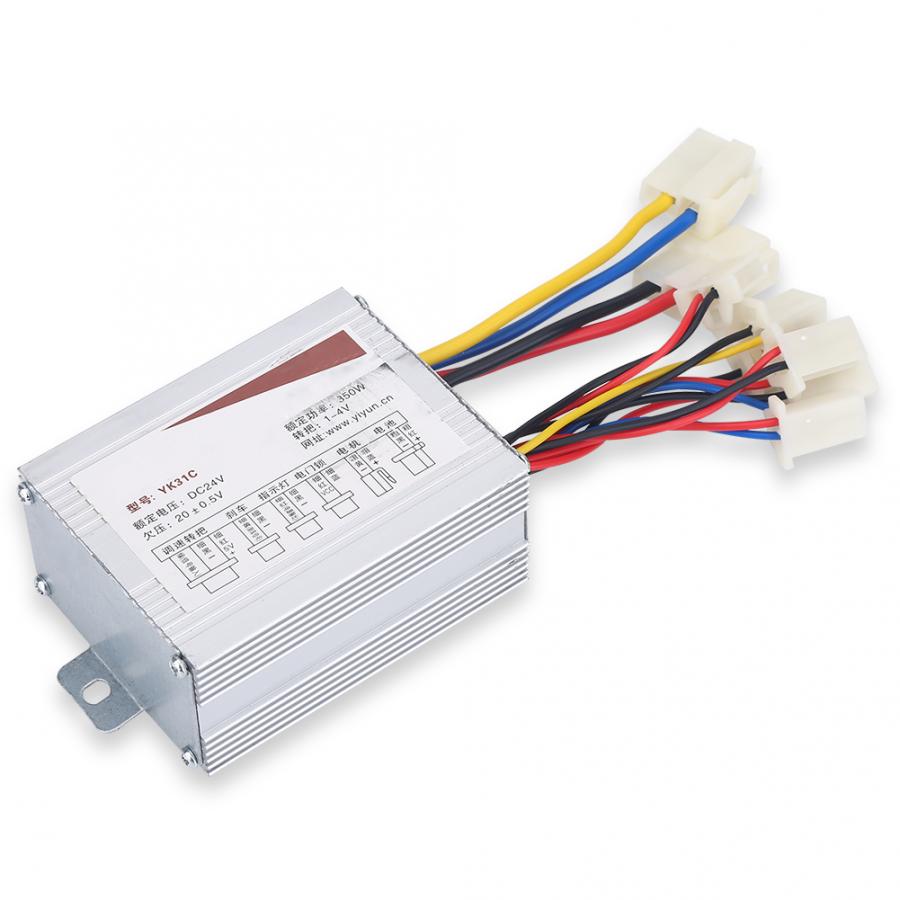 24V/36V/48V 250/350/500W Dc Elektrische Fiets Motor Brushed Controller box Voor Elektrische Fiets Scooter E-Bike Controller Kit