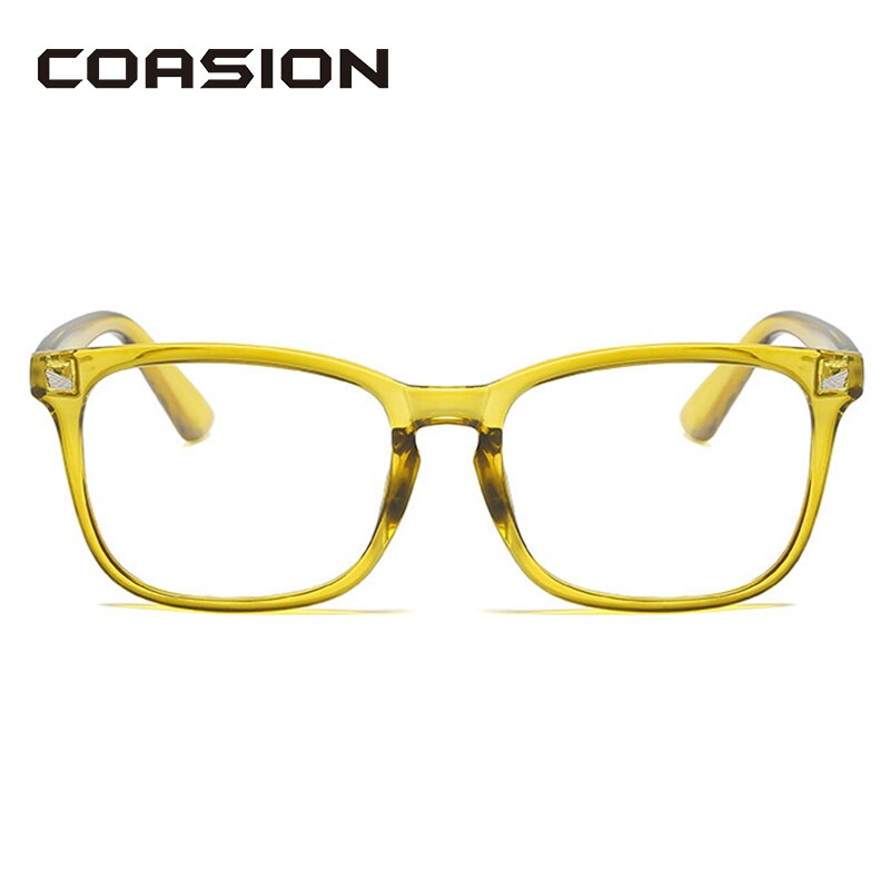 COASION Blue Light Blocking Glasses for Women Men Square Nerd Eyeglasses Frame Computer Game Glasses UV Protection CA1396A
