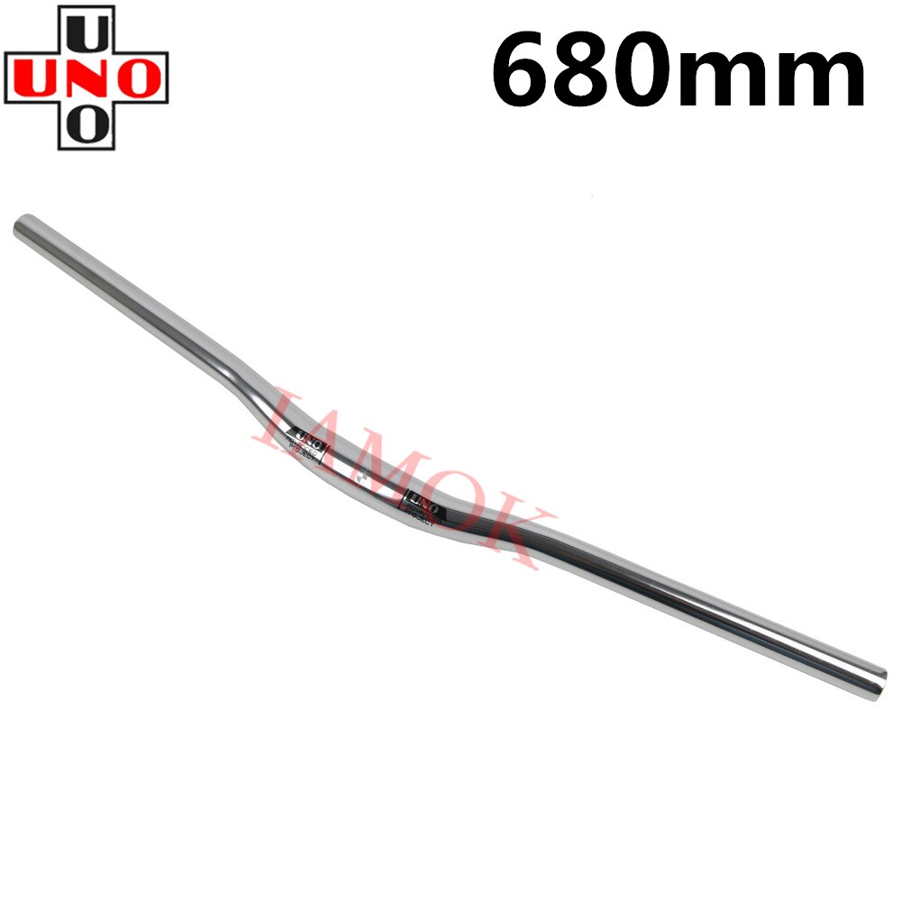 Manubrio UNO FB21L/RB12L Mountain Bike argento ultraleggero 31.8mm Iamok 640/680/720/740/760/800mm manubrio parti di biciclette