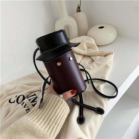 Niedliche Kleine Tasche frauen Tasche Neue Erweiterte Sinn Ausländischen Stil Vielseitig Bote Tasche Frauen Vielseitige Schulter tasche: braun