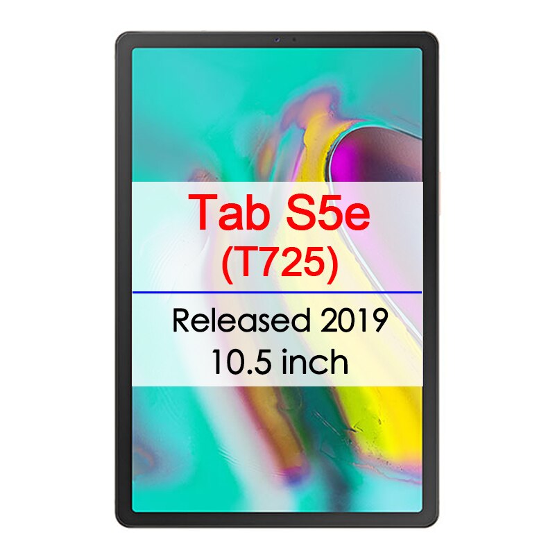 Lasi samsung galaxy tab  a 10.1 tuumaa  s5e 8.0 näytönsuoja tabletti 10 1 8 s5 e kpl karkaistu lasi suojakalvo kirkas: Välilehdelle  s5e t725