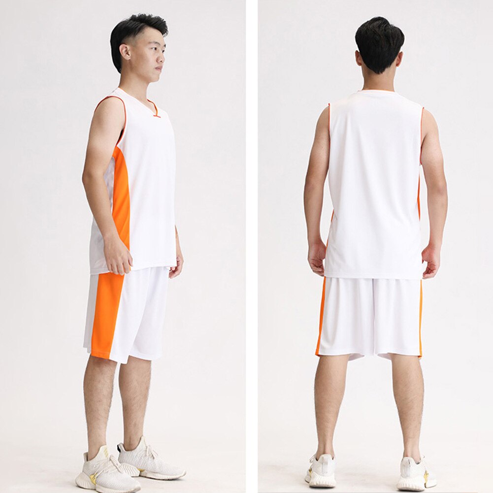 Breathable Basketball Uniforms Sport Clothing Sets for Adult Kids Training Wear Net Inwrought Printed Basketball Uniform