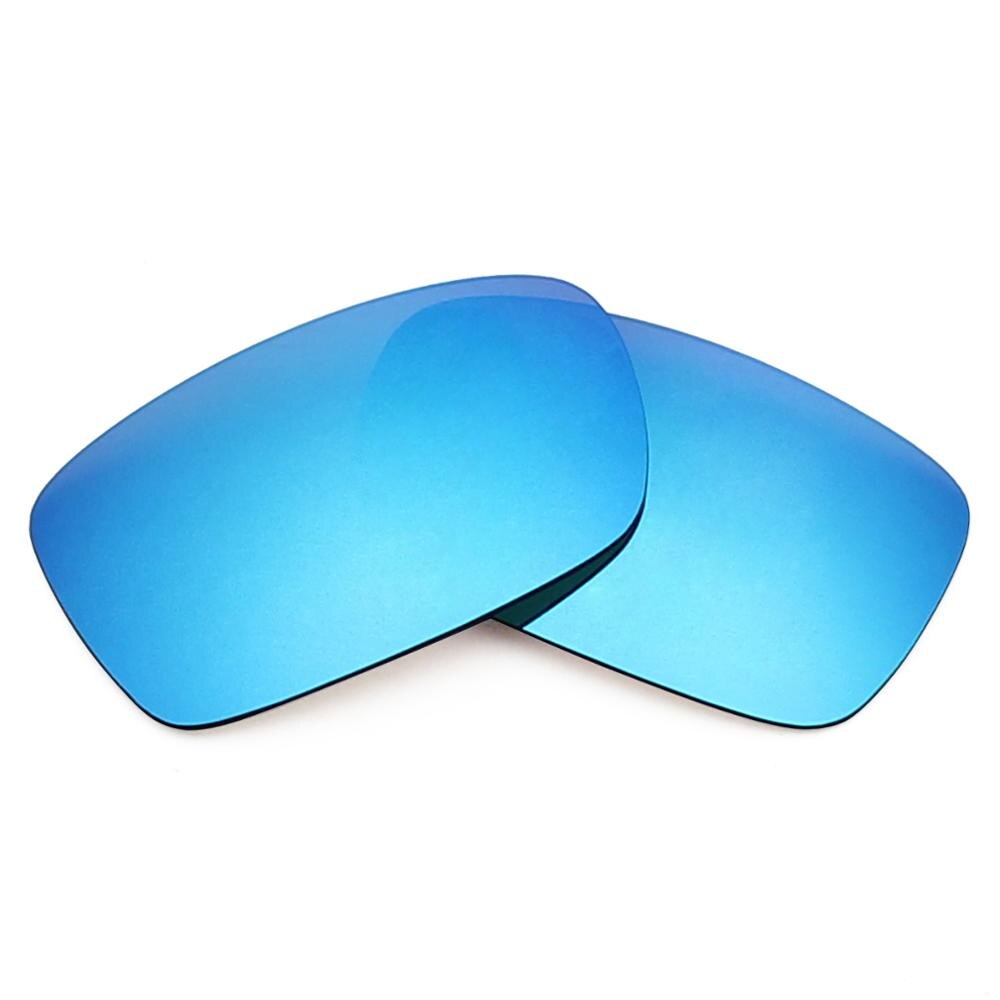 Mryok 20+ Color Choices Polarized Replacement Lenses for - Oakley Crankcase OO9165 Sunglasses Lenses(Lens Only): Ice Blue