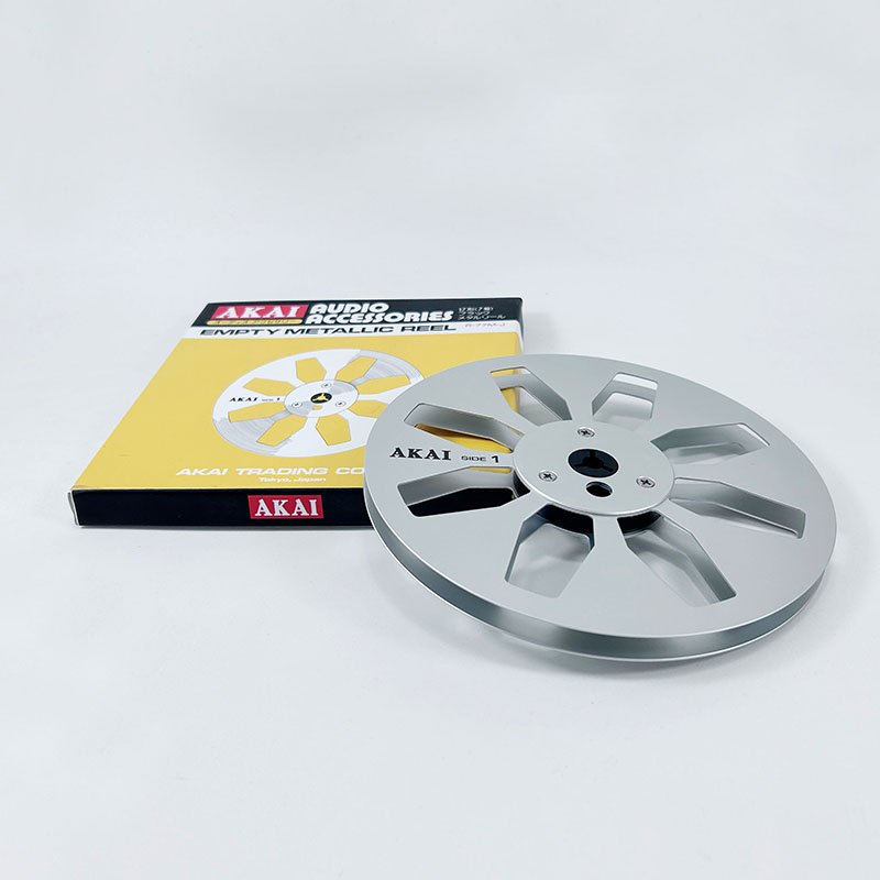Nieuw! AKAI R-77M-J Audio Accessoires 7 "Lege Metallic Reel Opening Machine Onderdelen Reel-To-Reel Recorders Accessoire