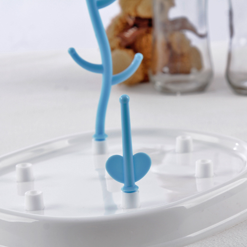 Baby Bottle Dryer Rack Cleaning Drying Rack simple tree shape Shelf Kitchen Feeding Holder Bottle Dryer Rack Tools